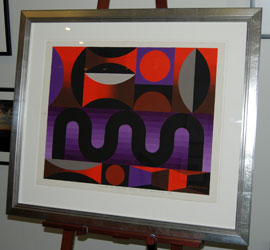 Framed original John Coburn