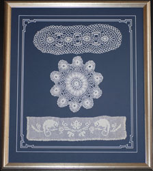 Framed Victorian Lacework
